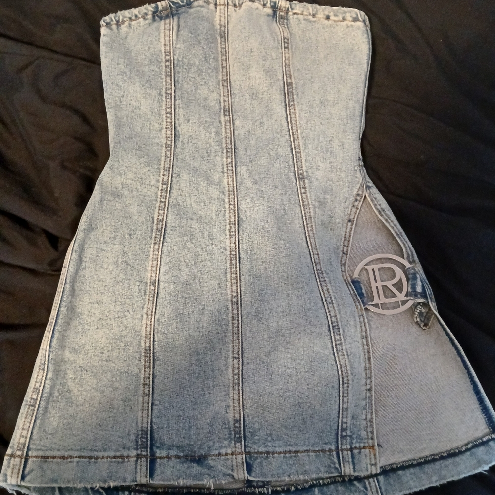 Revice Blue Denim Women's Dress